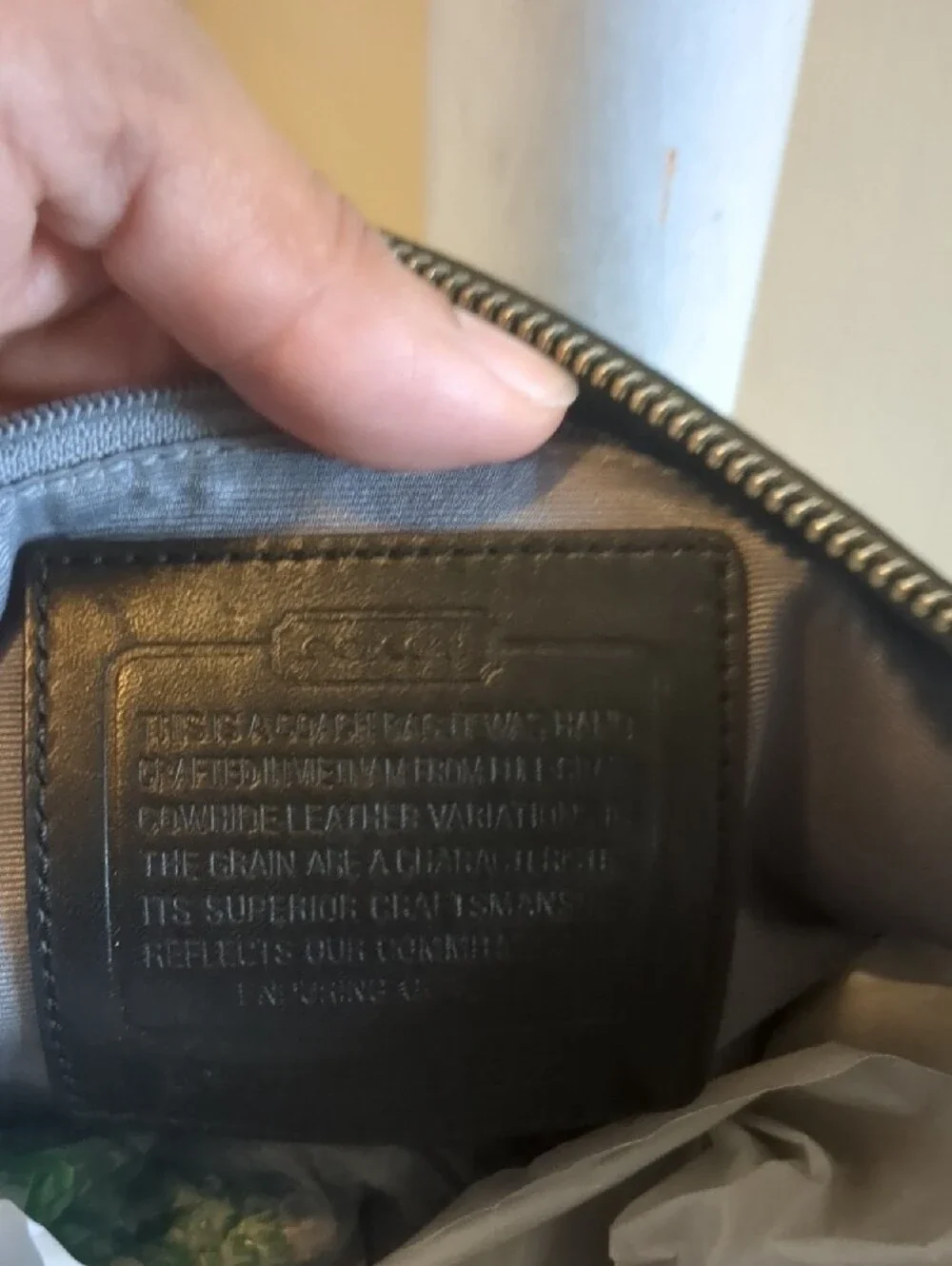 Coach Soho Black Leather Shoulder Bag with Contrast Stitching